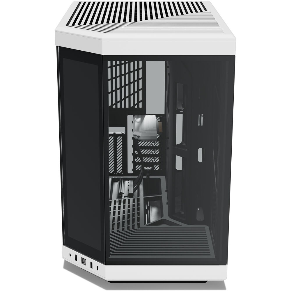 HYTE Y70 Touch Infinite ATX Mid Tower Dual Chamber PC Case, Panda - Image 4