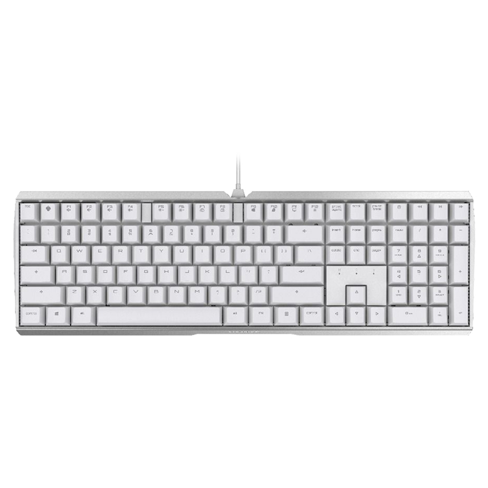 CHERRY MX 3.0S Blue Switch RGB Mechanical Gaming Keyboard - White