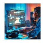 Touch Controlled Curved Monitor LED Light Bar, USB-C - Image 5