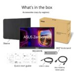 ASUS 16" ZenScreen OLED MQ16AHE FHD 60Hz 1ms HDR, USB-C, Mini HDMI Portable Monitor - Image 10