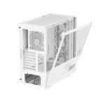 DeepCool CH560 Digital Tempered Glass Mid-Tower PC Case, 4-Fan (White) - Image 6