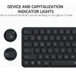 Rapoo E9050L Ultra-slim Multi-mode Multi-Device Wireless Keyboard, Arabic/English - Image 6