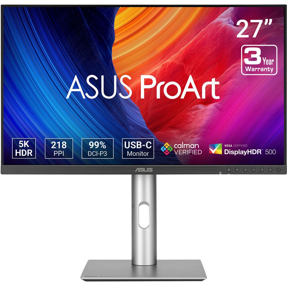 ASUS ProArt Display 5K PA27JCV Professional Monitor