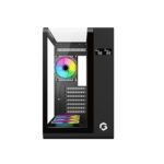 GameOn Infinity Midnight Series Mid Tower Gaming PC Case - Black (7-Fans) - Image 3