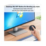Power Button ON OFF Switch Desktop Computer PC - 2m (White) - Image 4