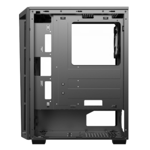 Sharx R200B Mid Tower Gaming PC Case - Black (4-Fans) - Image 8