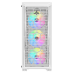 Sharx R200W Mid Tower Gaming PC Case - White (4-Fans) - Image 4