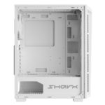 Sharx R200W Mid Tower Gaming PC Case - White (4-Fans) - Image 7