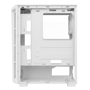 Sharx R200W Mid Tower Gaming PC Case - White (4-Fans) - Image 5