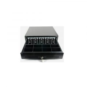 POS Cash Drawer Standard Size - 410mm, 5 Notes | 8 Coins with RJ11 Interface