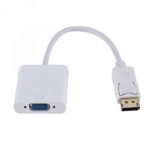 DisplayPort to VGA Adapter - DP male to VGA female Converter