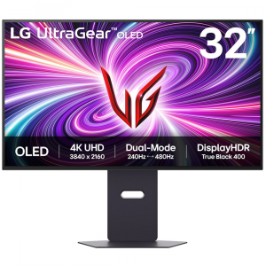 LG 32GS95UE 32-inch Ultragear OLED Dual Mode Gaming Monitor 4K UHD