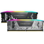 VENGEANCE® RGB 32GB (2x16GB) DDR5 DRAM 6400MT/s CL32 AMD EXPO & Intel XMP Memory Kit CALL OF DUTY®: WARZONE EDITION — Light Grey
