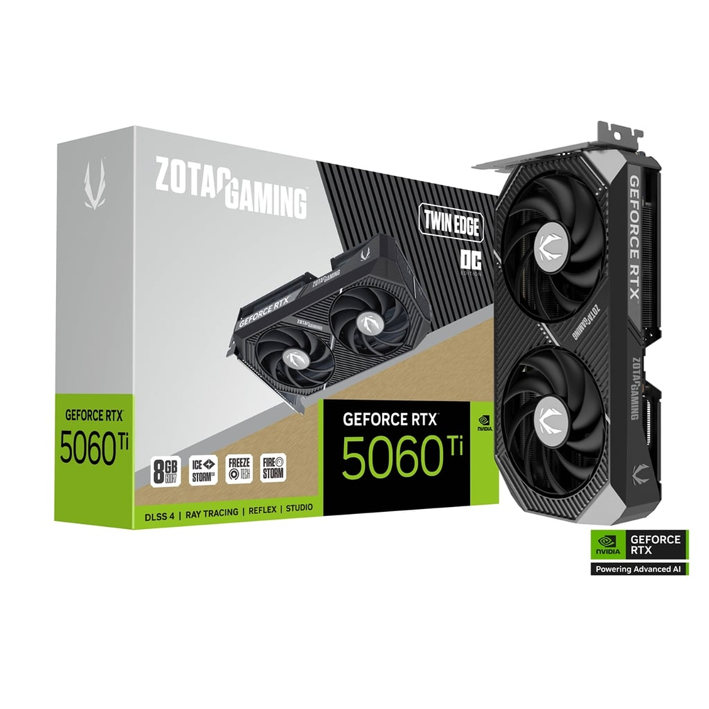 ZOTAC GAMING GeForce RTX 5060 Ti 8GB Twin Edge OC
