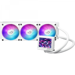 ASUS ROG Ryujin III 360 ARGB Extreme White Edition All-in-One liquid CPU Cooler - 3.5" Display