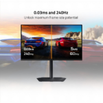 Gigabyte 27" MO27Q2 QD-OLED 240Hz 0.03ms 2K Speaker KVM HDMI 2.1 USB-C Gaming Monitor - Image 3