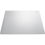 ASUS NH04 ROG Moonstone Ace L, White, Gaming Mouse Pad, Tempered Glass, Finest Quality, 50x40cm
