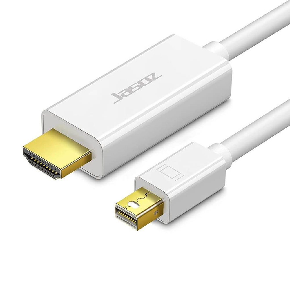 JASOZ G108 miniDP to HDMI Cable - mini DisplayPort to HDMI Cable - 1.5 meter