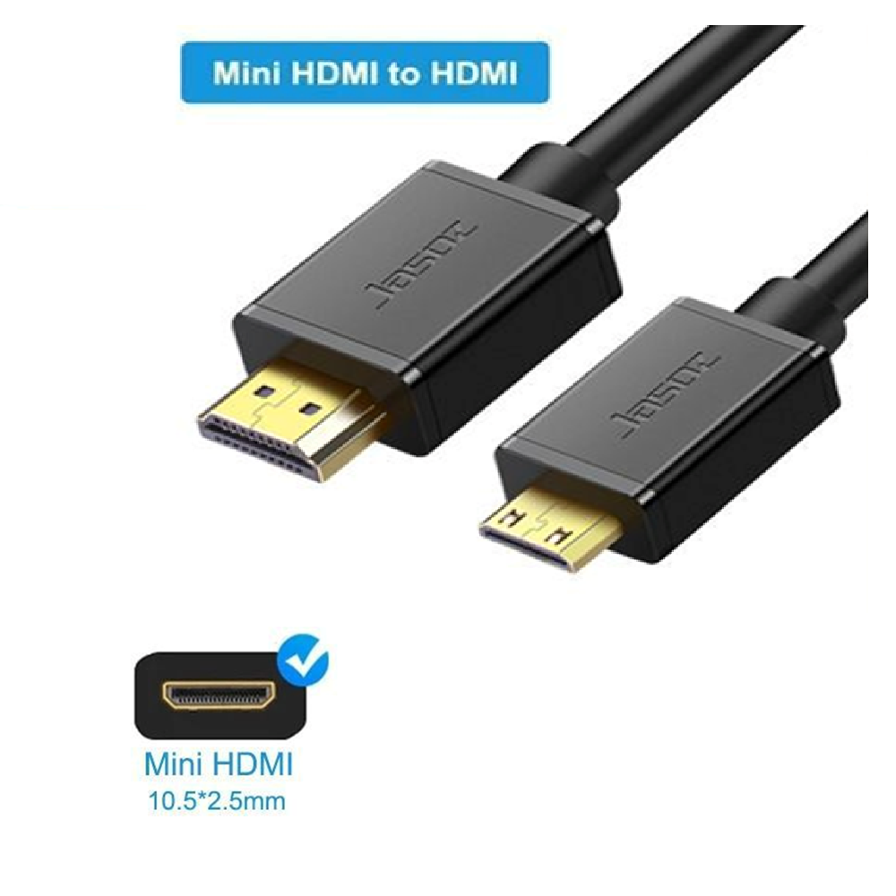 JASOZ A108 4K HDMI to Mini HDMI Cable - 1.5 Meter