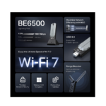TP-Link TBE400UH BE6500 WiFi 7 High Gain Wireless USB Adapter - Image 4