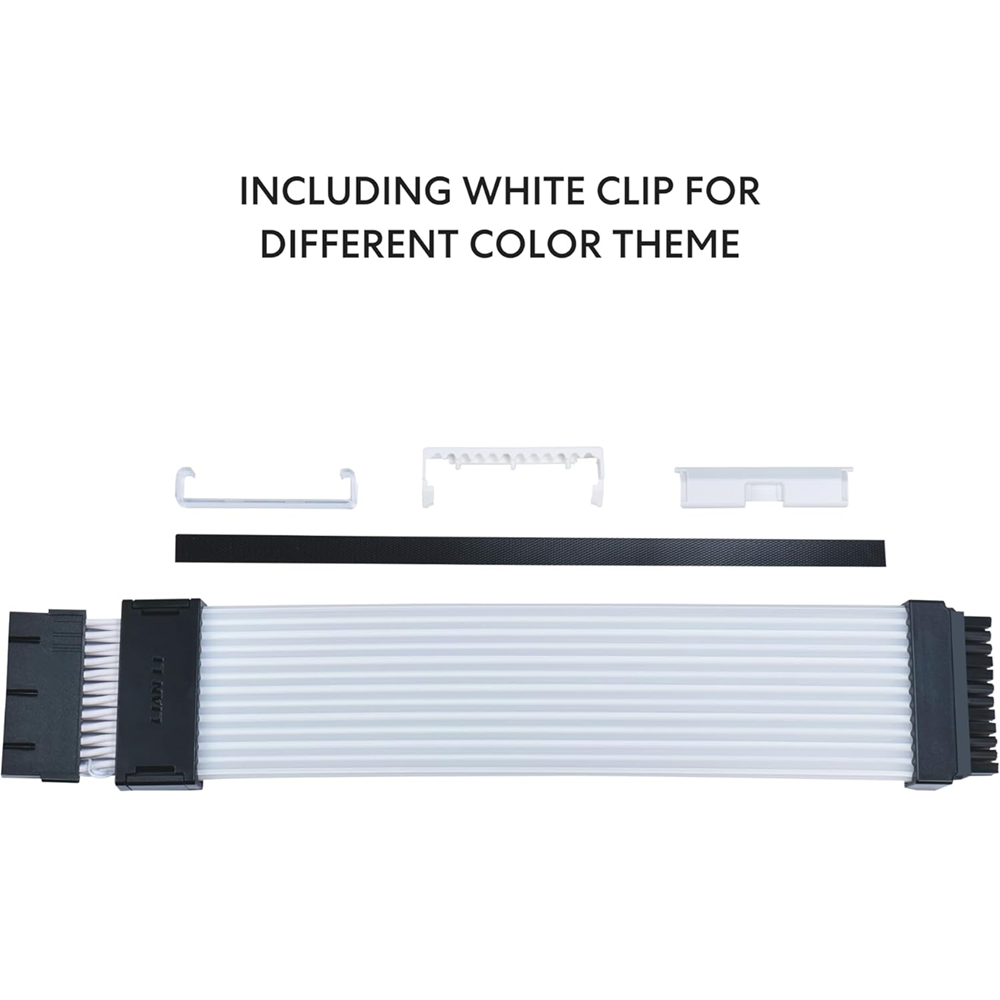 LIAN LI Strimer Wireless 24P RGB 24 Pin Extension 260mm Cable (PW24-1W) Black (Without Controller) - Image 2