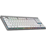 Logitech G515 TKL LIGHTSPEED Wireless Low Profile Gaming Keyboard, Tactile - White - Image 4
