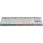 Logitech G515 TKL LIGHTSPEED Wireless Low Profile Gaming Keyboard, Tactile - White - Image 2