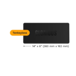 Glorious Keyboard Mat - 75% - Stitched Cloth Surface