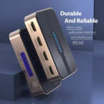 Vention ACCG0 HDMI Splitter 4 Port, 1 in 4 Out, 4K Quad Monitor Display (1x4) - Image 3