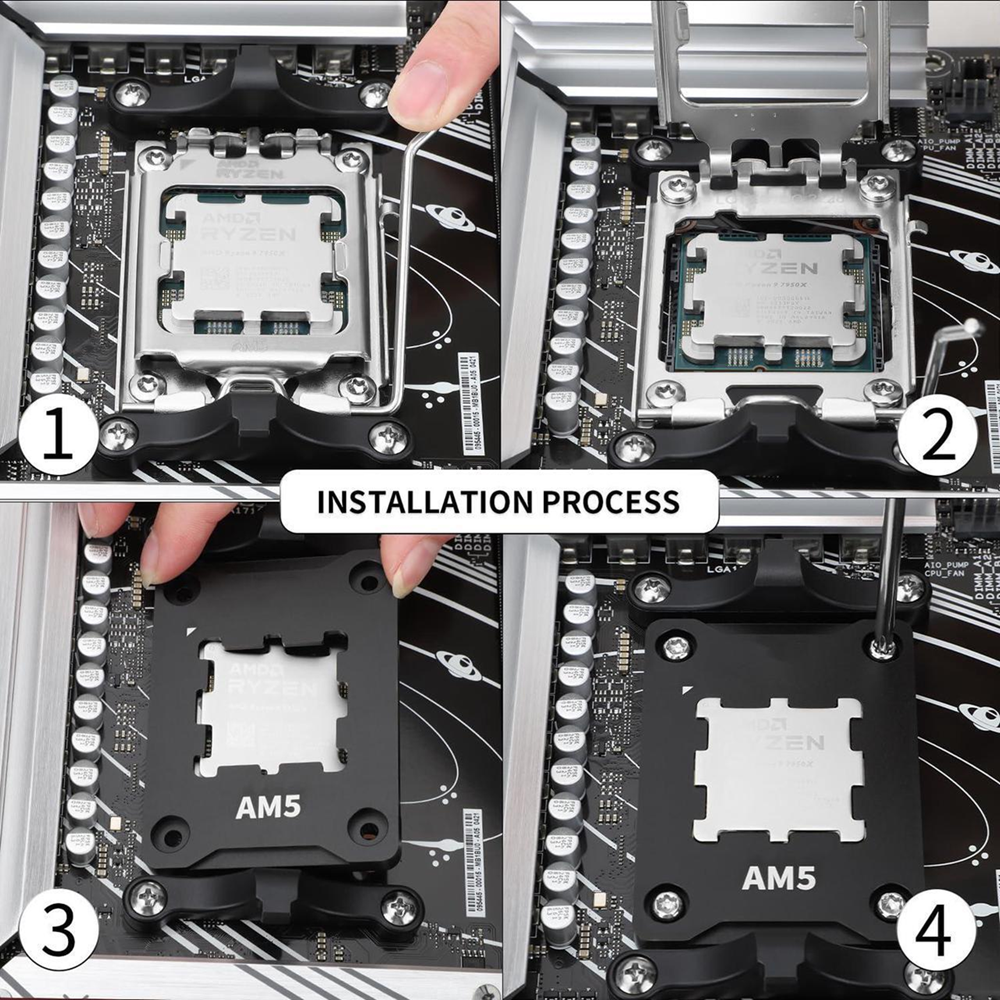 AMD Socket AM5 CPU Bracket Holder Frame - Image 6
