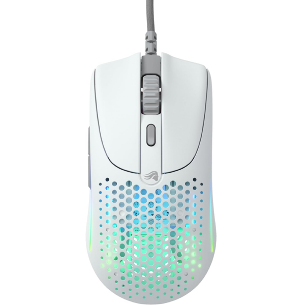 Glorious MODEL O2 Wired Gaming Mouse - Matte White - Image 2