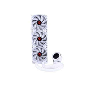 GameOn KRAKEN 360 LCD Display Liquid CPU Cooler 360mm - White - Image 3