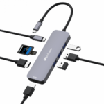 Verbatim 32151 8 Port USB-C Pro Multiport Hub, Dual HDMI, Card Reader, CMH-08 - Image 2