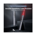 Vention KQI Wireless Presenter Red Laser Clicker Pointer, 100m, USB-A, USB-C - Image 3