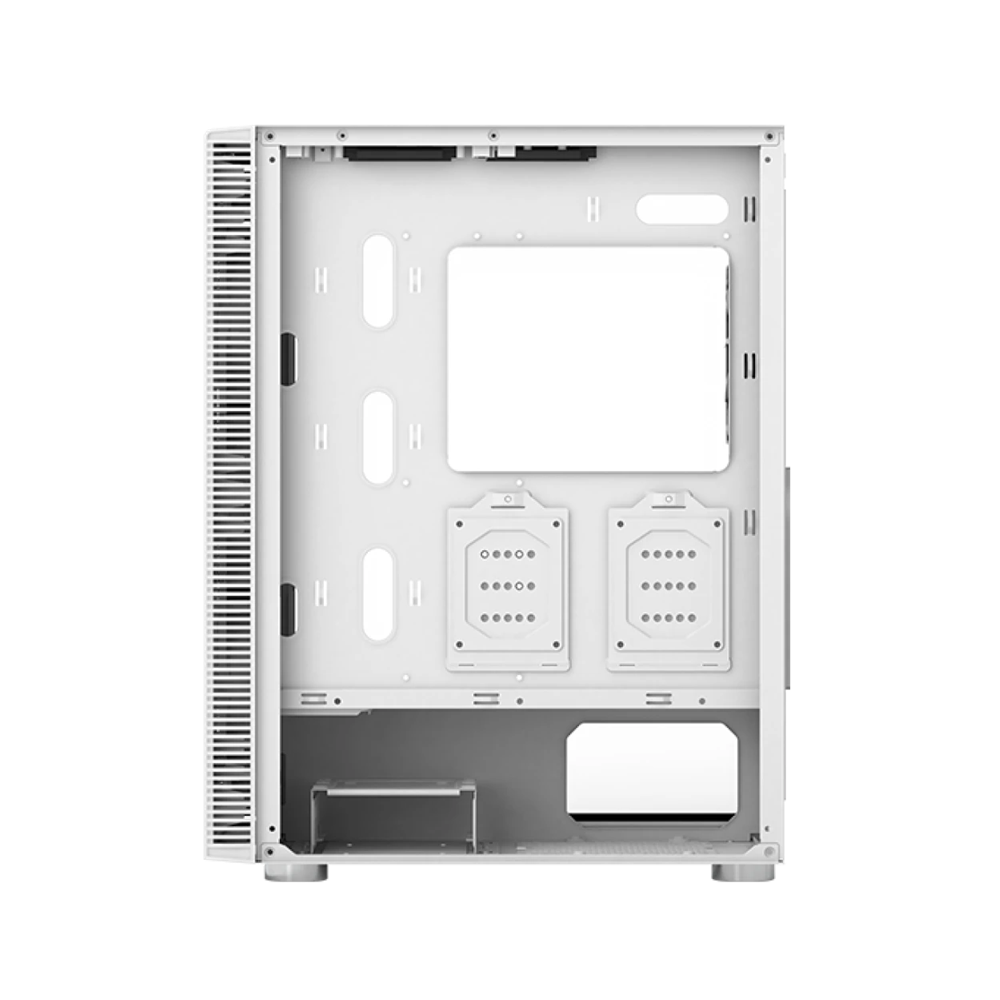 Montech X3 GLASS White Mid Tower Gaming PC Case - 6-Fans - Image 4