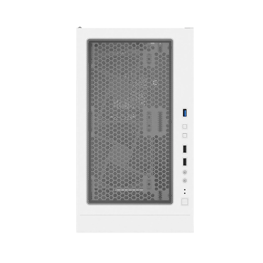 Montech X3 GLASS White Mid Tower Gaming PC Case - 6-Fans - Image 6