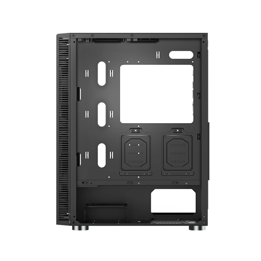 Montech X3 GLASS Black Mid Tower Gaming PC Case - 6-Fans - Image 5