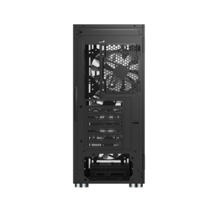 Montech X3 GLASS Black Mid Tower Gaming PC Case - 6-Fans - Image 6