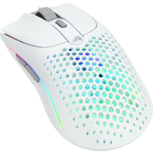Glorious MODEL O2 Wireless Tri-mode Gaming Mouse - Matte White - Image 2