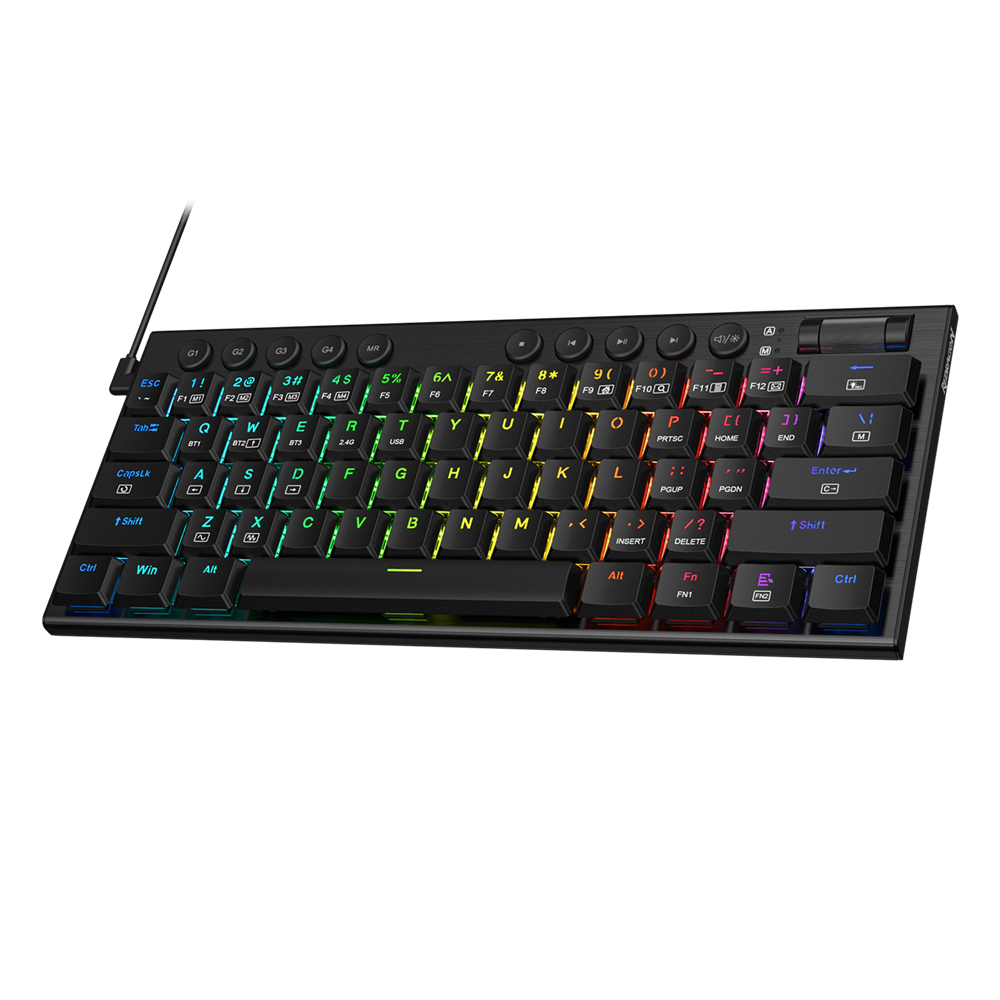 Redragon HORUS Mini 60% Wired RGB Mechanical Gaming Keyboard, Red Switch - Image 2
