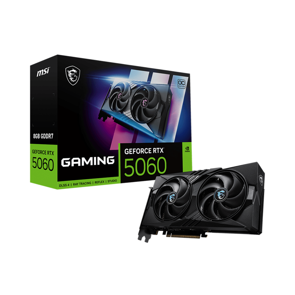 4711377342544 GeForce RTXâ„¢ 5060 8G GAMING OC