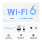 TP-Link TX1U AX300 Nano WiFi 6 USB Adapter - Image 4
