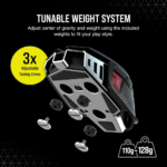 Corsair M65 RGB Ultra Wireless Tunable FPS Gaming Mouse — 8 Buttons, Black - Image 5