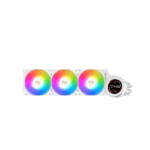 Xigmatek Frozr-O II 360 AIO Liquid Cooler System LCD Pump Head - White - Image 2