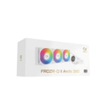 Xigmatek Frozr-O II 360 AIO Liquid Cooler System LCD Pump Head - White - Image 4