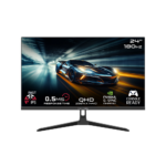 GAMEON GOAE24QHD180IPS Pro Series 23.8” QHD 180HZ, MPRT 0.5ms, HDMI 2.1, Fast IPS Gaming Monitor (Supports PS5) - Black