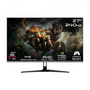 GameOn 27" ESP27240IPS 240Hz 0.5ms Fast IPS FHD HDMI 2.1 Gaming Monitor