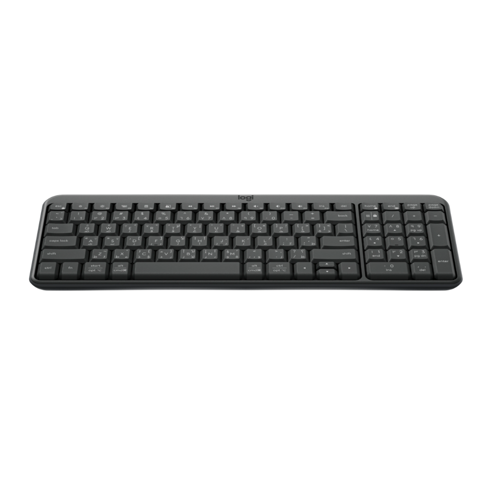 Logitech K250 Compact Bluetooth Wireless Keyboard - Arabic/English - Image 3