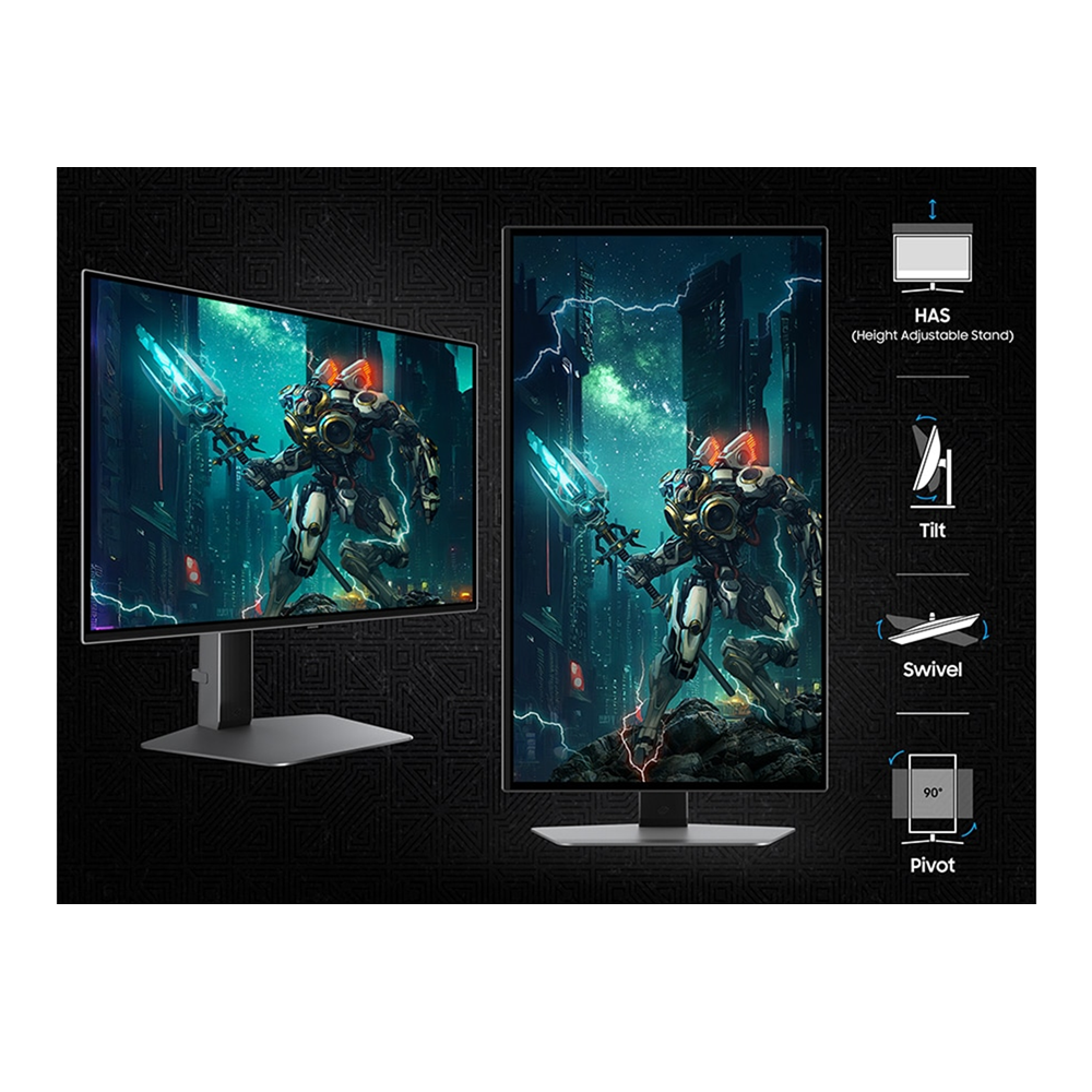 SAMSUNG 27″ Odyssey OLED G6 DG612 240Hz 0.03ms 2K HDR HDMI 2.1 Gaming Monitor, 27G6 - Image 7