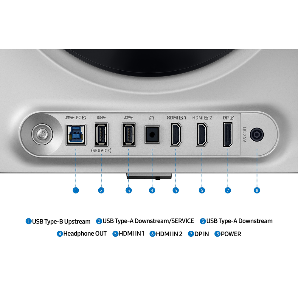 SAMSUNG 27″ Odyssey OLED G6 DG612 240Hz 0.03ms 2K HDR HDMI 2.1 Gaming Monitor, 27G6 - Image 6